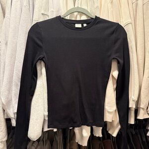 Aritzia Ribbed Long Sleeve